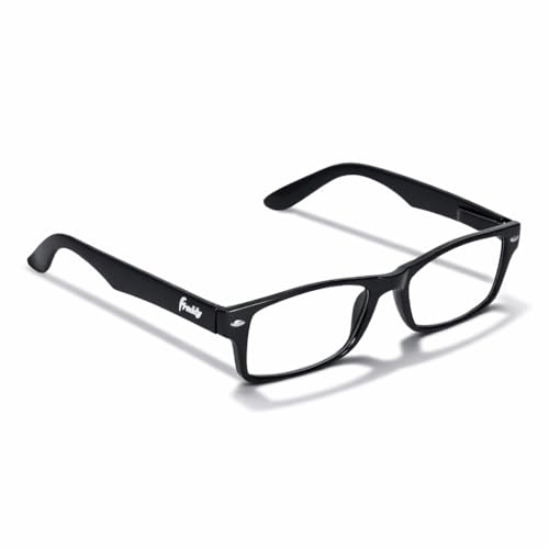 Freddy Full Rim Reading Glasses For Men And Women (Black, 2.50) - Image 1
