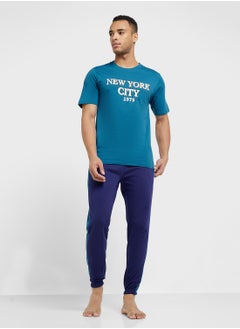 Seventy Five Nightwear T-Shirt & Jogger Set  - Image 1
