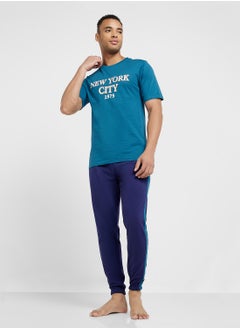 Seventy Five Nightwear T-Shirt & Jogger Set  - Image 5