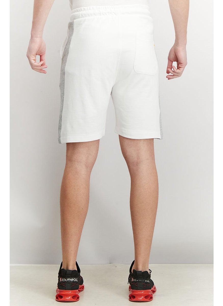 Gazzarrini Men Drawstring Basic Short, White  - Image 2