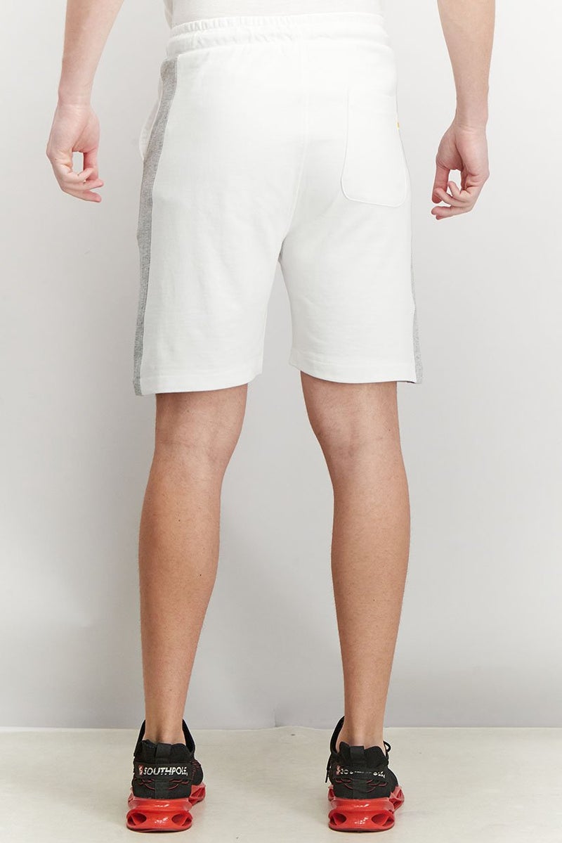 Gazzarrini Men Drawstring Basic Shorts, White - Image 2