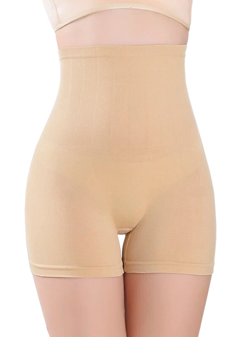 Spiaty Women's Spandex & Nylon Waist Shapwear(SFH268_Beige,FIT to : 30 to 36) - Image 1