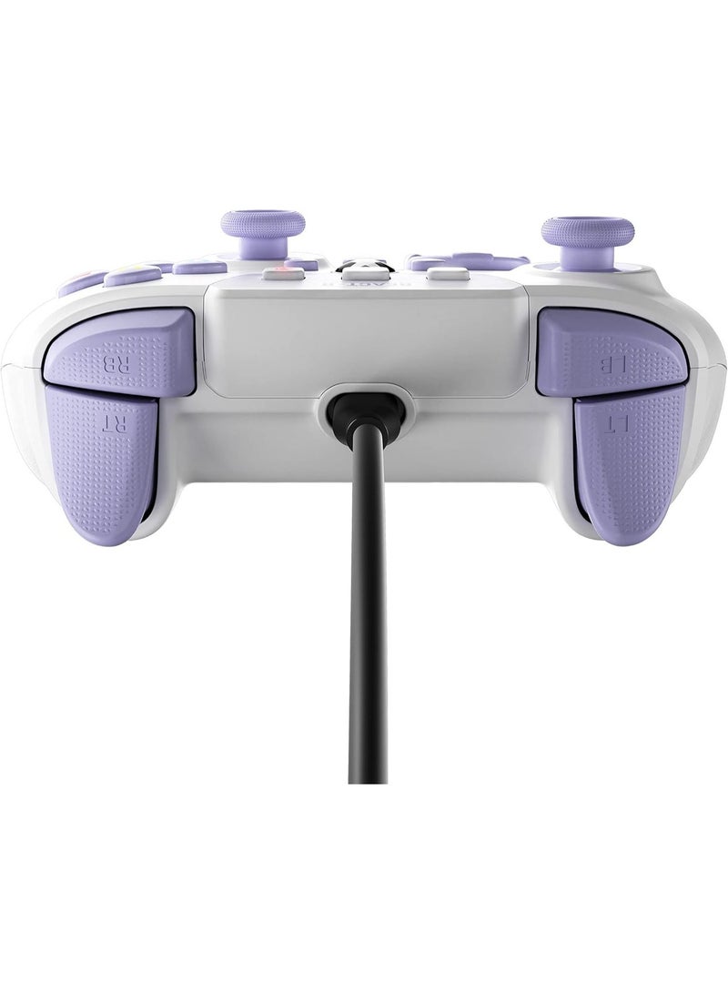 Turtle Brand Turtle Beach React-R Controller White/Purple for Xbox Series X|S, Xbox One, and PC - Image 5