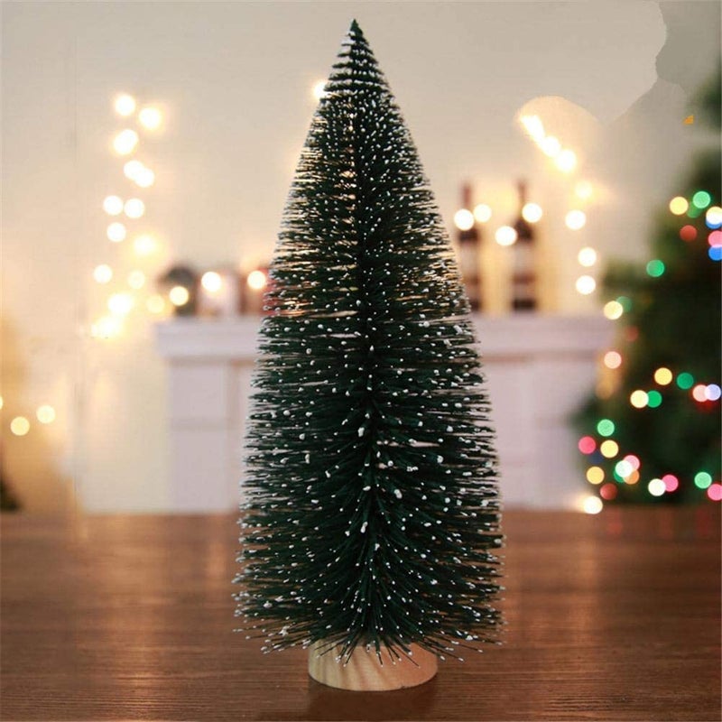 Northland Christmas Tree Gift Combo 1 feet Snow Pine Tree with a Set of 20pc Decoration and Christmas Greeting Card - Image 2