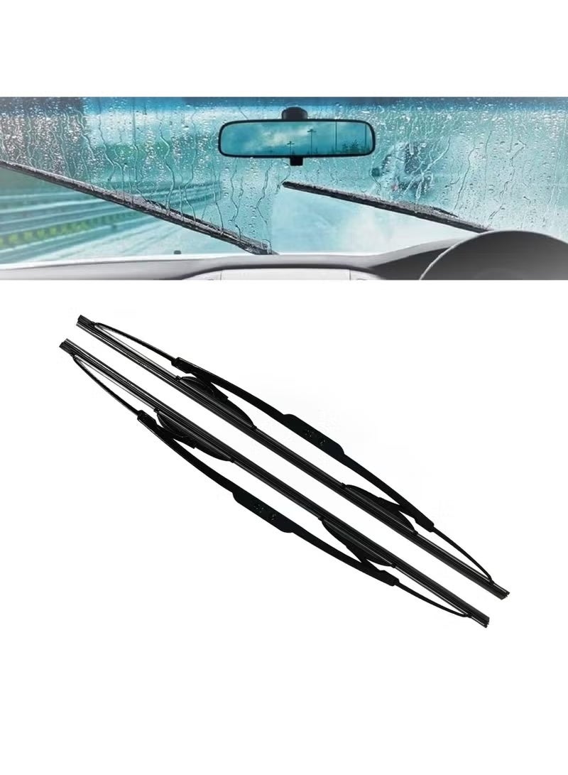 3xr 2 Pcs Car Wiper Blades 14" 350mm. High Quality Universal Wiper Blades Set - Image 5