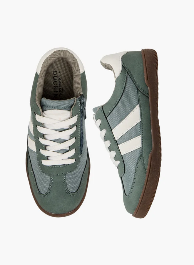 سيد دوتشيني Boys Panelled Lace-Up Sneakers