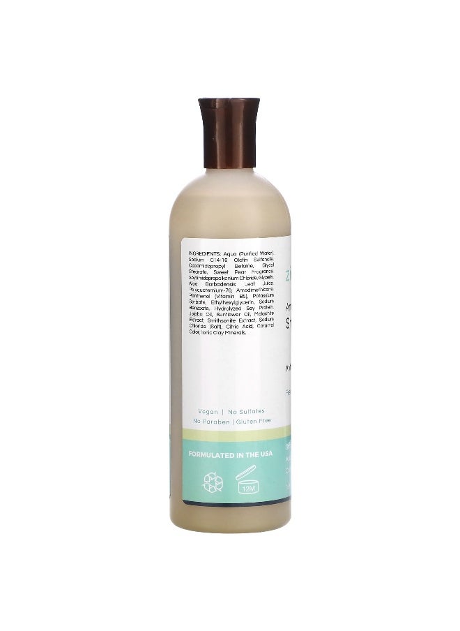 Zion Health Zion Health, Ancient Minerals Shampoo, Anti Frizz Formula, French Pear, 16 fl oz (473 ml)  - Image 2