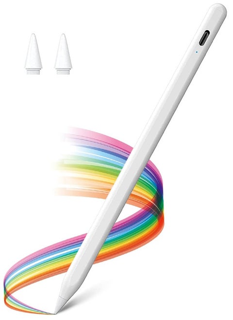 Stylus Pen for Apple iPad, iPad Pencil, Ultra High Precision & Sensitivity, Palm Rejection, Prevents False ON/Off Touch, Power Display Tilt Sensitivity, Magnetic Adsorption (2018-2020)