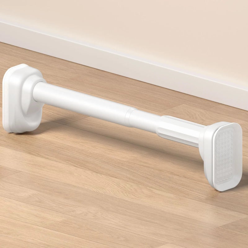 Bluejw High Quality Extensible Curtain Rod Set: Varied Finials, Mass Production, Plus Shower Curtain Rings - Image 1