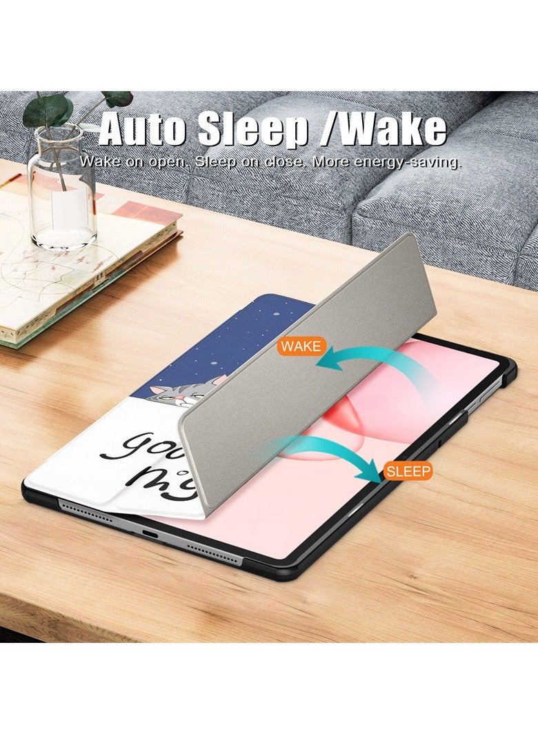 general HONOR Pad 10 2025 12.1-inch Protective Case Ultra-thin Three-fold Stand Protective Case Precise Fit Stable Support Scratch-resistant and Wear-resistant - Image 3