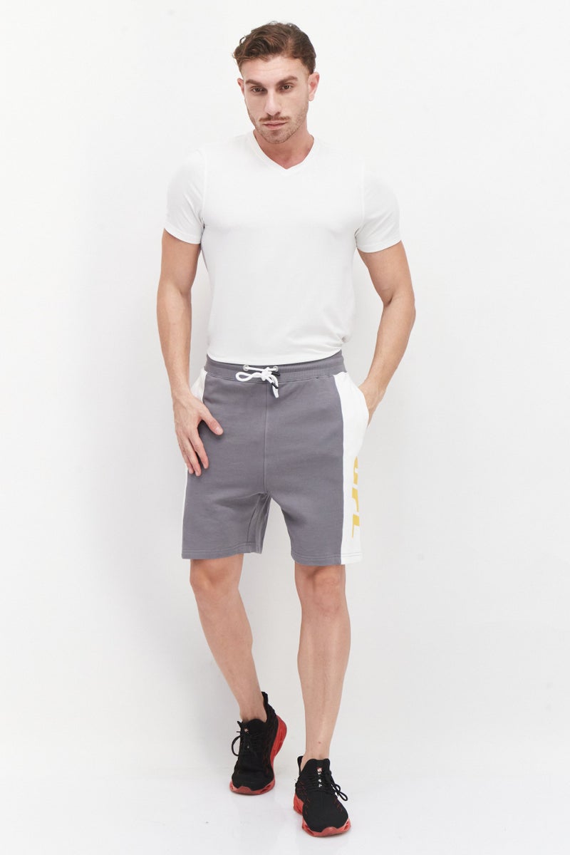 Ufc Men Sportswear Fit Drawstring Shorts, Grey - Image 2