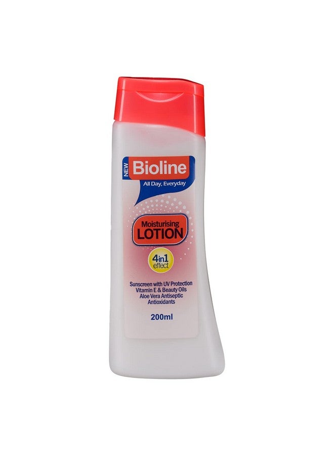 Bioline Bioline Moisturising Body Lotion with UV Protection, Enriched with Vitamin E, Aloe Vera & Beauty Oils for Soft, Nourished Skin - 200 ml Each - (Pack of 2) - Image 2