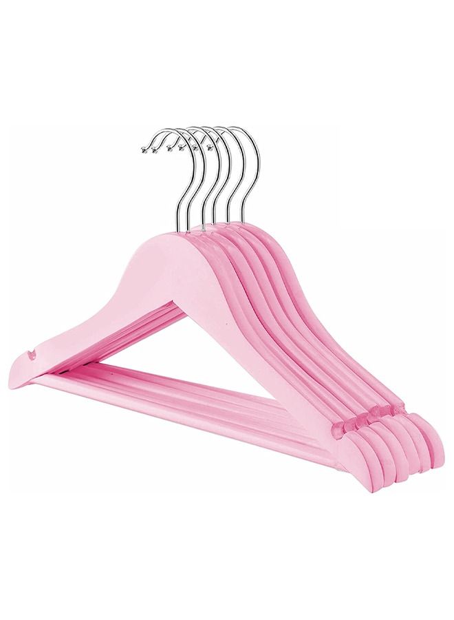 ZOBER Kids wooden hangers high grade premium kids baby wooden nursery hangers 10 Pack - Image 1
