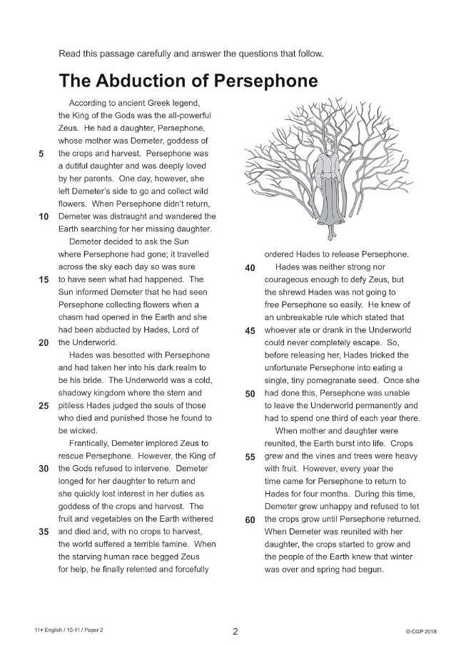 11+ GL English Practice Papers: Ages 10-11 - Pack 1 (with Parents' Guide & Online Edition)  - Image 4