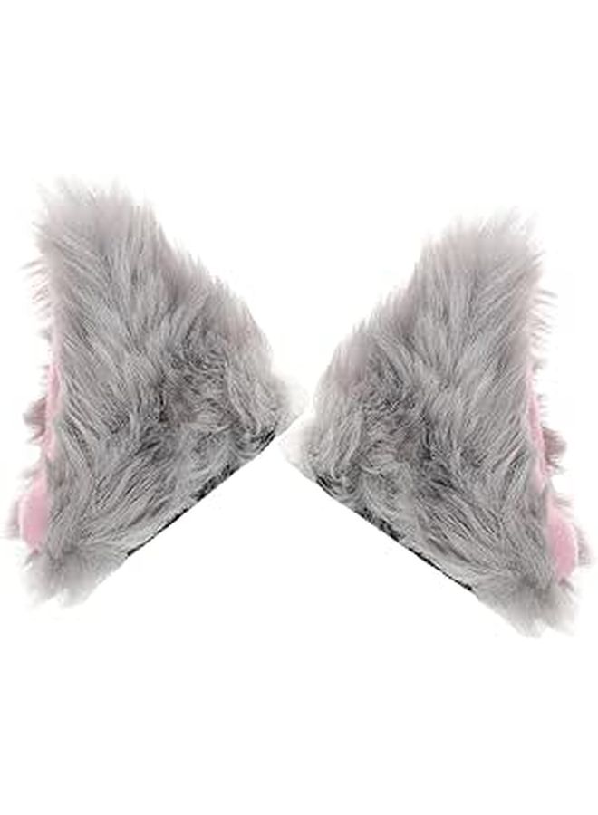 Plush Helmet Ears Decoration For Scooter And Electric Bike Cute Funny Accessories - Image 1