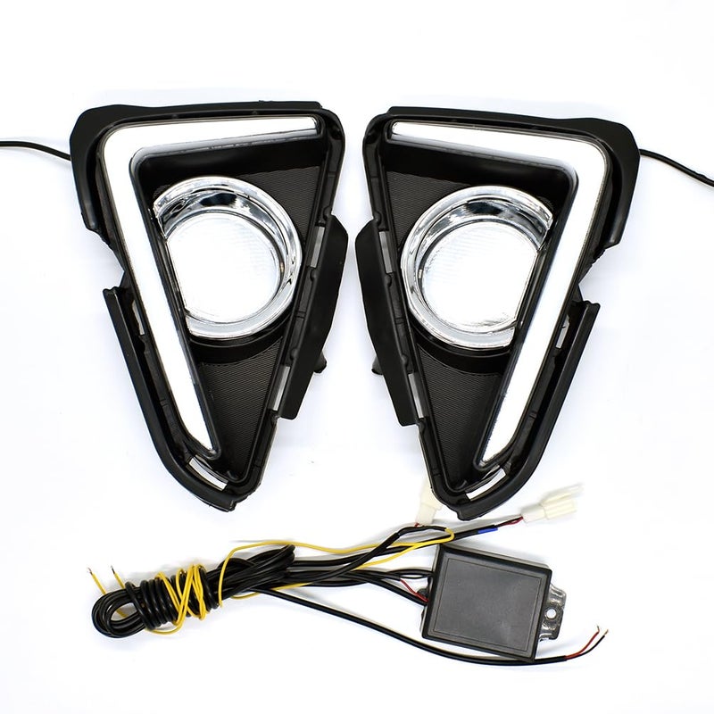 مصابيح LED DRL نهارية لتويوتا RAV4 2016-2018 - Image 2