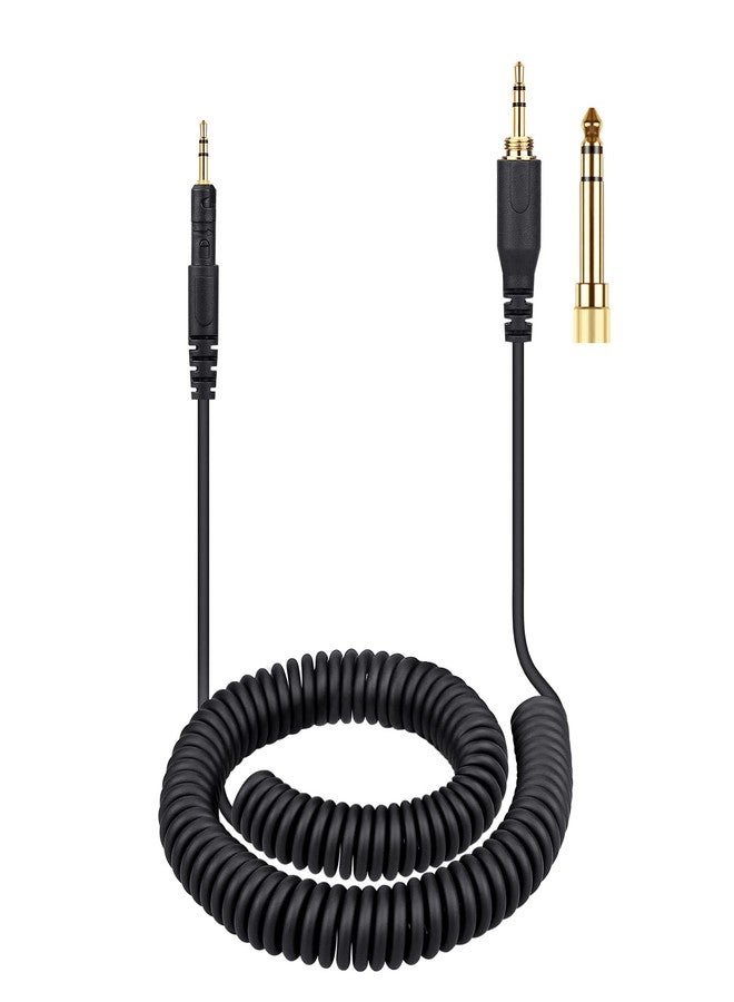 weishan كابل ويشان ATH-M50x بديل لسماعات الأذن Audio Technica M40x M70x السلكية، سلك تمديد 2.5 مم إلى 3.5 مم (1/8") مع محول 6.35 مم (1/4"), 14 قدم - Image 1