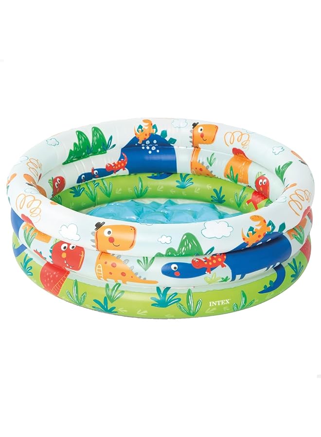 INTEX Dinosaur 3 Ring Baby Pool (24 In X 8.5 In)