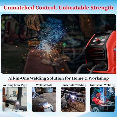 IBELL TOOLS iBELL IBL M220‑76D Inverter ARC Welding Machine 220A | IGBT Technology |PC+ABS Fiber‑Reinforced Body |Adjustable Hot Start,ARC Force & VRD | Anti‑Stick |1.0–4.0 mm Electrode Support|2‑Year Warranty - Image 2