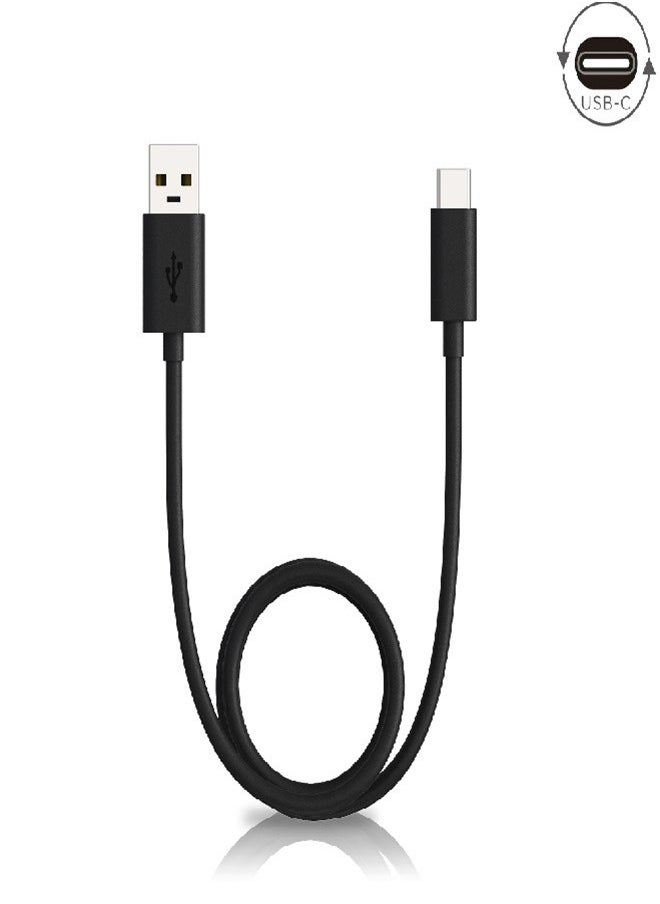OMAKER Type-C Data Sync Charging Cable Black 1m  - Image 1