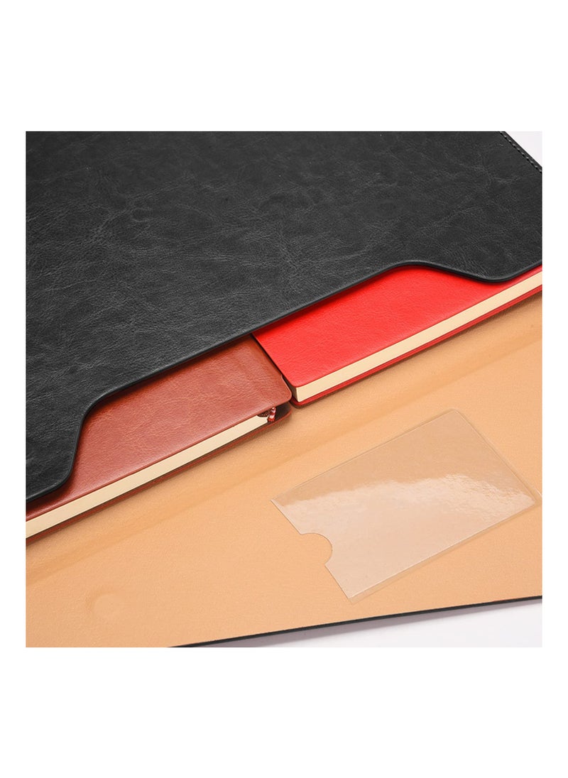 Generic - PU Leather Expanding Document Holder, A4 Business File Organizer with Invisible Magnetic Closure, Ideal for A4 Letter Size Paper, 1 PCS Filing Envelope and Document Jacket. - Image 1