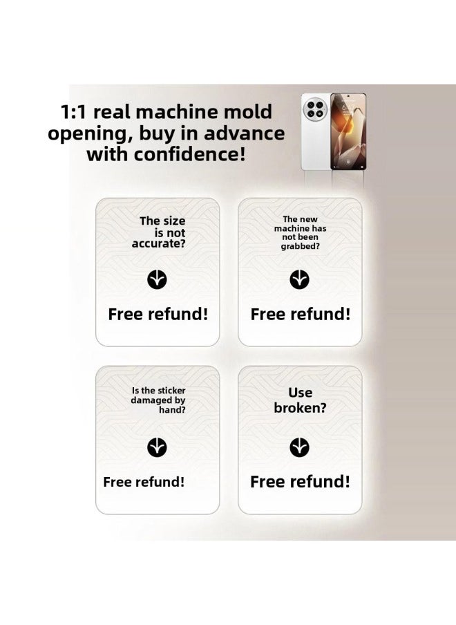 For One Plus 13 Tempered Film 12ace3 One Plus Ace2pro One Plus 11 Mobile Phone Ace5oppo10pro9-Colour:[collection + Additional Purchase] Free Film Artifact + Damage Compensation For Damaged Stickers + 2-year Warranty-Size:Oneplus Ace 2v
