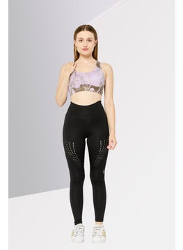 adidas By Stella McCartney Women Sportswear Fit Lightly Padded Training Sports Bra, Purple  - Image 2