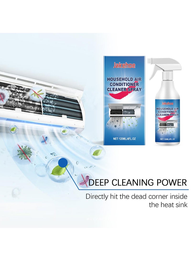 Jakehoe Natural Air Conditioner Cleaner for Home Use Removes Dirt, Odor, and Stains from Wall-Mounted and Split Unit Filters  - Image 4