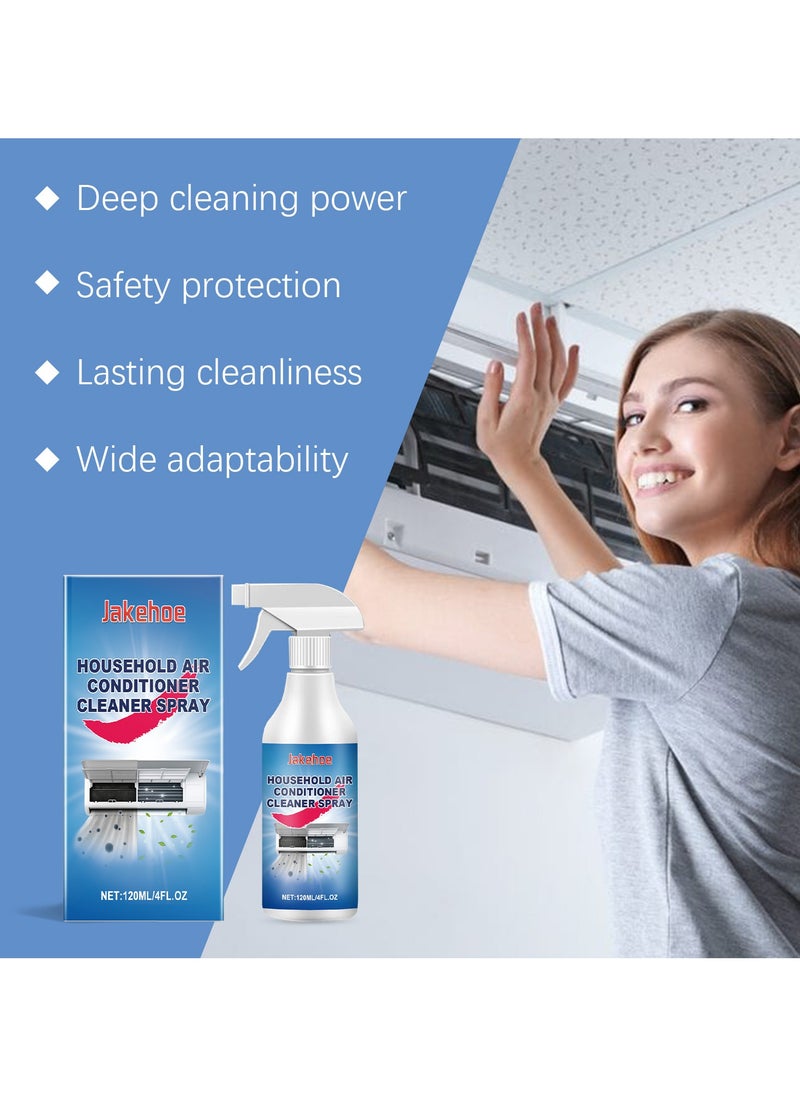 Jakehoe Natural Air Conditioner Cleaner for Home Use Removes Dirt, Odor, and Stains from Wall-Mounted and Split Unit Filters  - Image 5