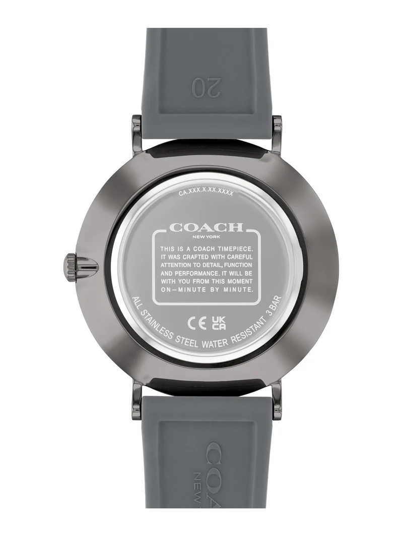 COACH Charles  Round Analog Watch