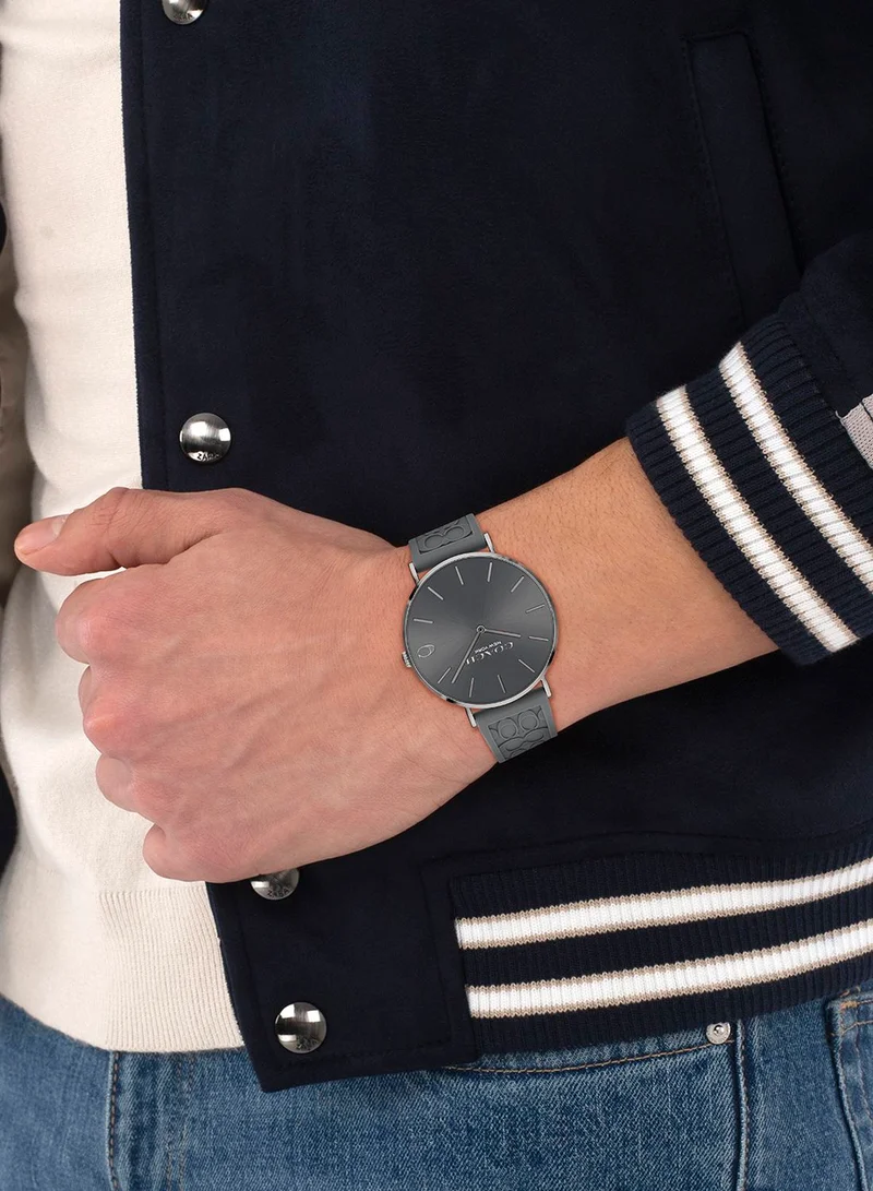 COACH Charles  Round Analog Watch