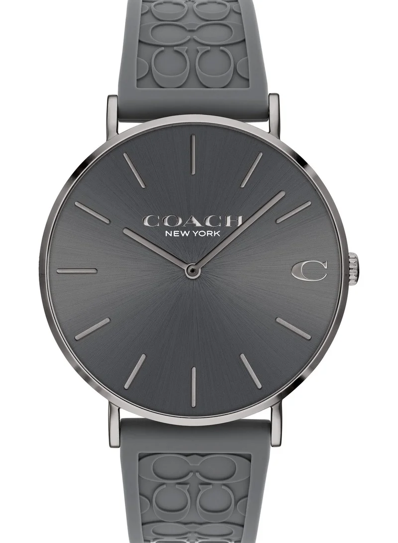 COACH Charles  Round Analog Watch