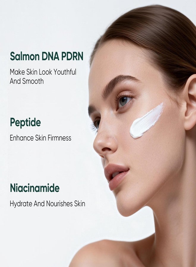 YAFUSIPE Salmon DNA PDRN Facial Cream with Peptide & Niacinamide - Anti Aging Face Moisturizer & Daily Hydrating Wrinkle Cream for Women with Dry, Aging Skin - 99% Pure PDRN, 1200ppm, 1.01 Fl Oz - Image 3