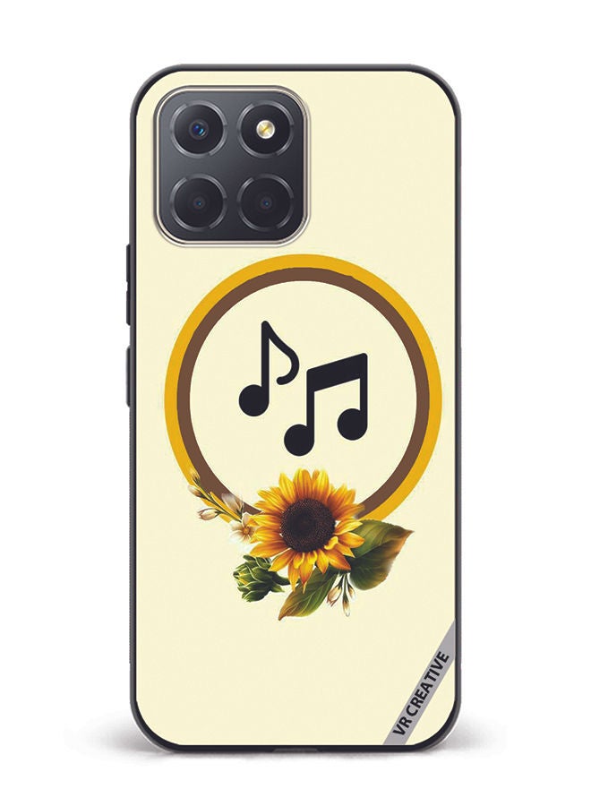 VR CREATIVE Protective Case Cover For Honor X6 Music Design Multicolour - Image 1