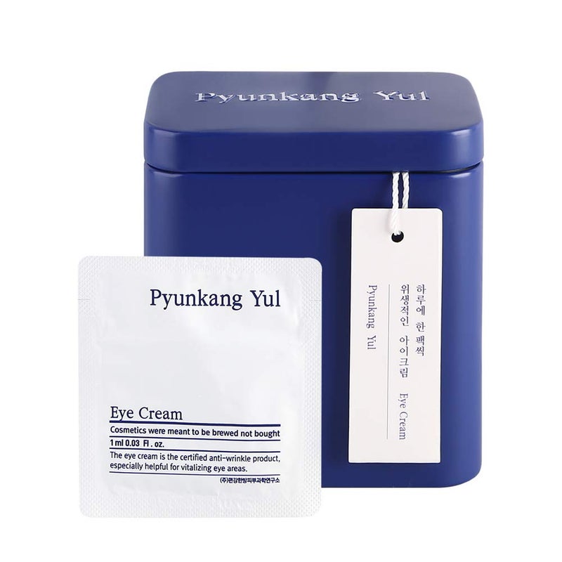 Pyunkang Yul Eye Cream  Deep Nourishing Eye Moisturizer Cream Healthy Ingredients from Shea Butter Saponin Isoflavonoid for Vitality Elasticity Stocking Filler 1Day for 1Pack x 50pcs
