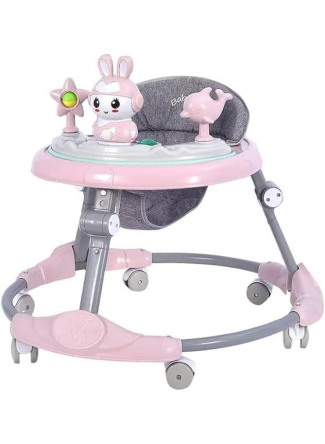 مشاية أطفال بإطار قابل للطي لسهولة التخزين