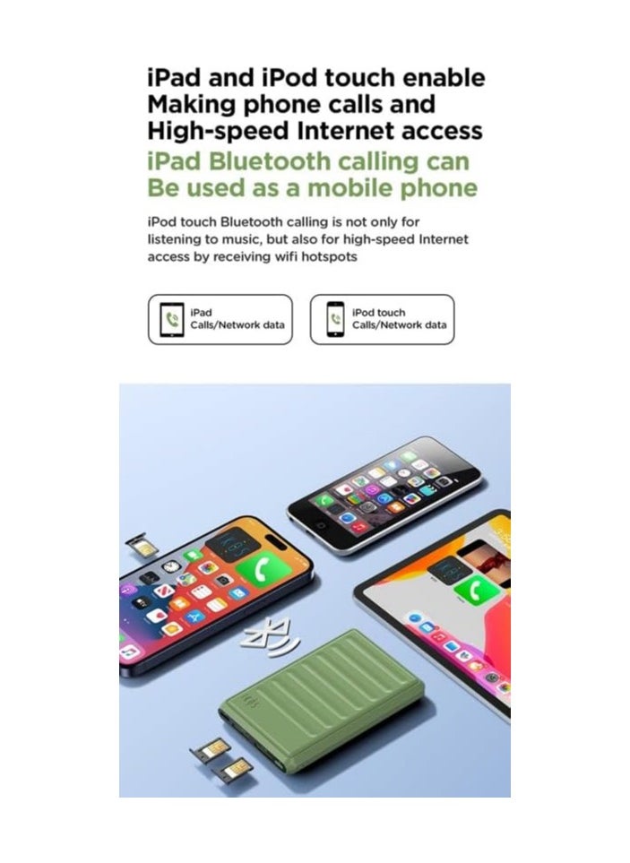 IKOS - IKOS K7 Dual Sim Adapter 4G Call Recording Support For iPhone - Image 1
