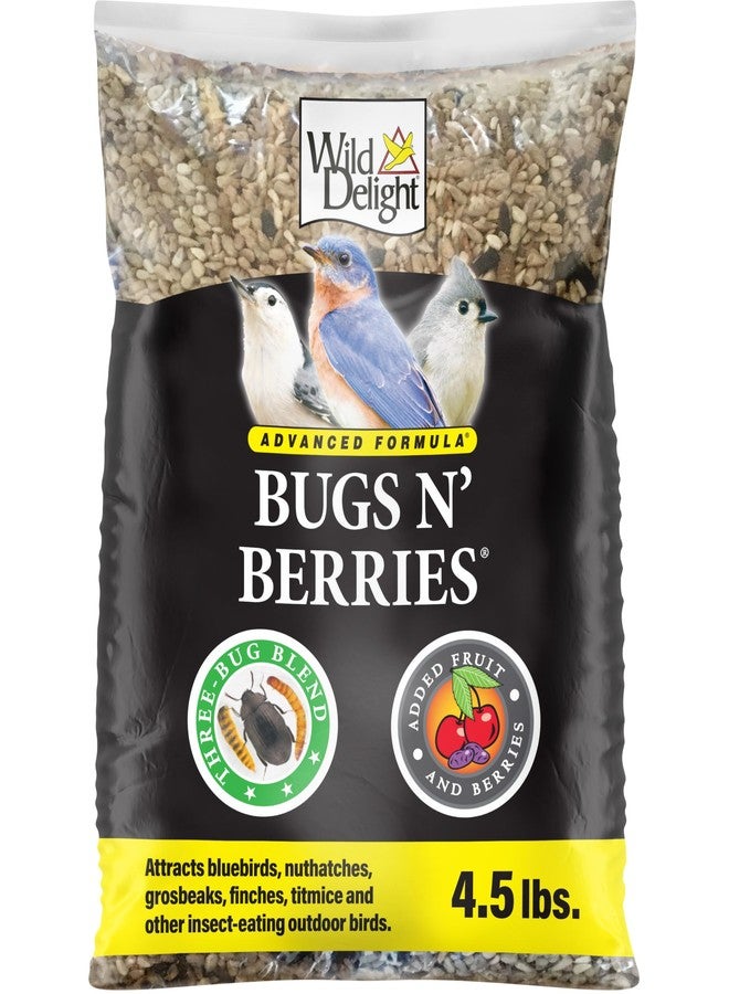 Wild Delight 099127 Bugs N' Berries Wild Bird Food, 4.5 lb - Image 1