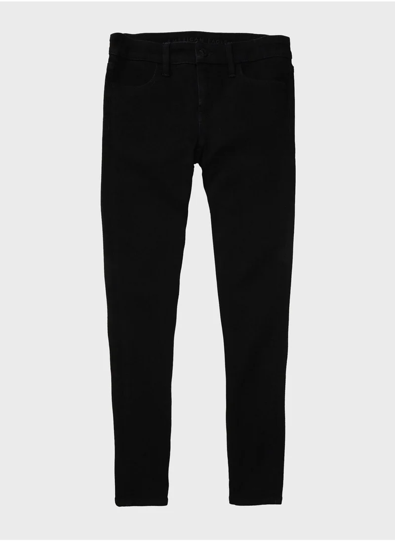 American Eagle High Waist Distressed Jeggings