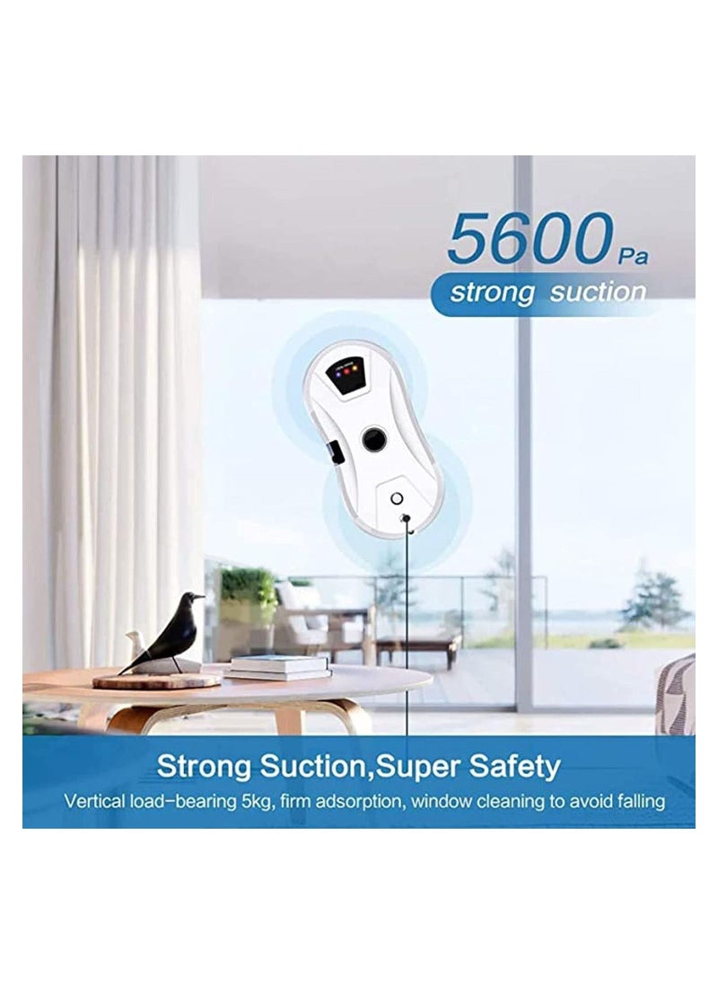Window Glass Cleaning Automatic Smart Robot Cleaner Intelligent Automatic Cleaner Robot with Ultrasonic Water Spray And Control for Outdoor/Indoor Windows Table Tile Ceiling