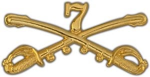 U.S. ARMY US Army 2 7th Cavalry Lapel Pin - Image 1