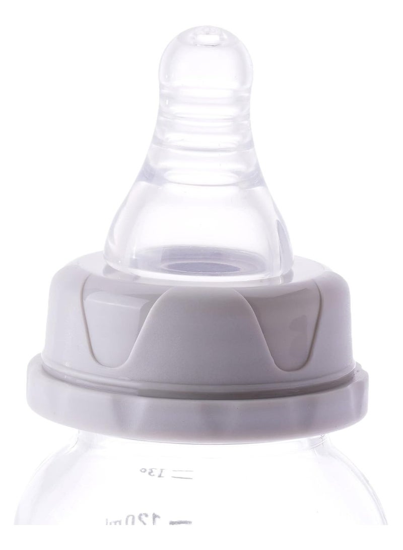 Vital Baby Nurture Glass Feeding Bottle 0 M+, 120 Ml - Image 4