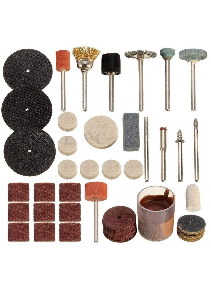 DIY Crafts DIY Crafts Pack Of 105 Pcs, Design No# 5, 105 Pieces Drill Bit Rotary Set Kit Hobby Polish Grinding For Rotaty Tools A (Pack Of 105 Pcs, Design No# 5)  - Image 2