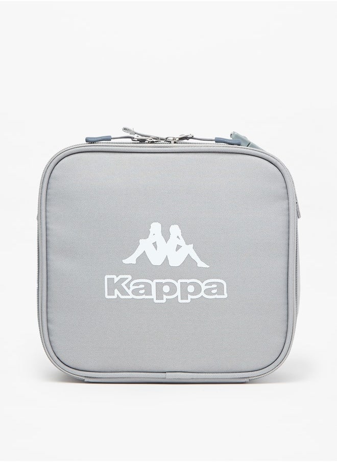 Kappa - Logo Print Backpack with Lunch Bag and Pencil Case - Image 1