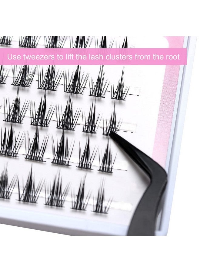 DSLONG Manga Lashes Natural Look Individual Lash Wispy Silky Anime Eyelashes Cluster Japanese Cosplay False Eyelashes Reusable Look Like Extensions Diy At Home (White Moonlight) - Image 2