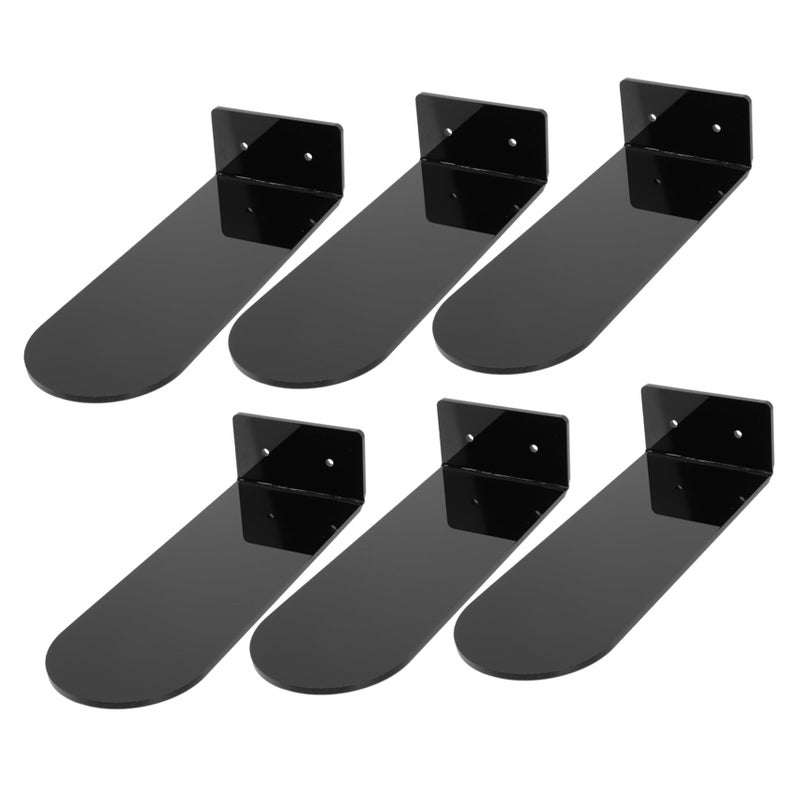 Floating Shoe Shelves Wall Mounted Display Racks for Sneakers Black - Image 2