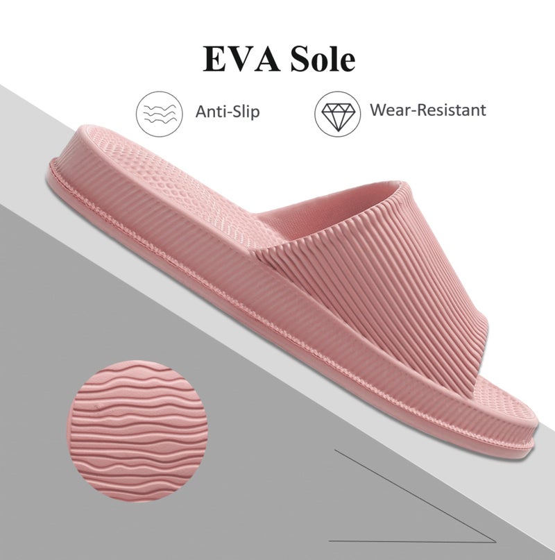 Crazy Lady Cloud Slippers for Women and Men Indoor & Outdoor Pillow Slippers Non Slip Quick Drying Shower Slides Bathroom Sandals Light Weight EVA Platform Environmental Friendly Casual Shoes, - Image 4