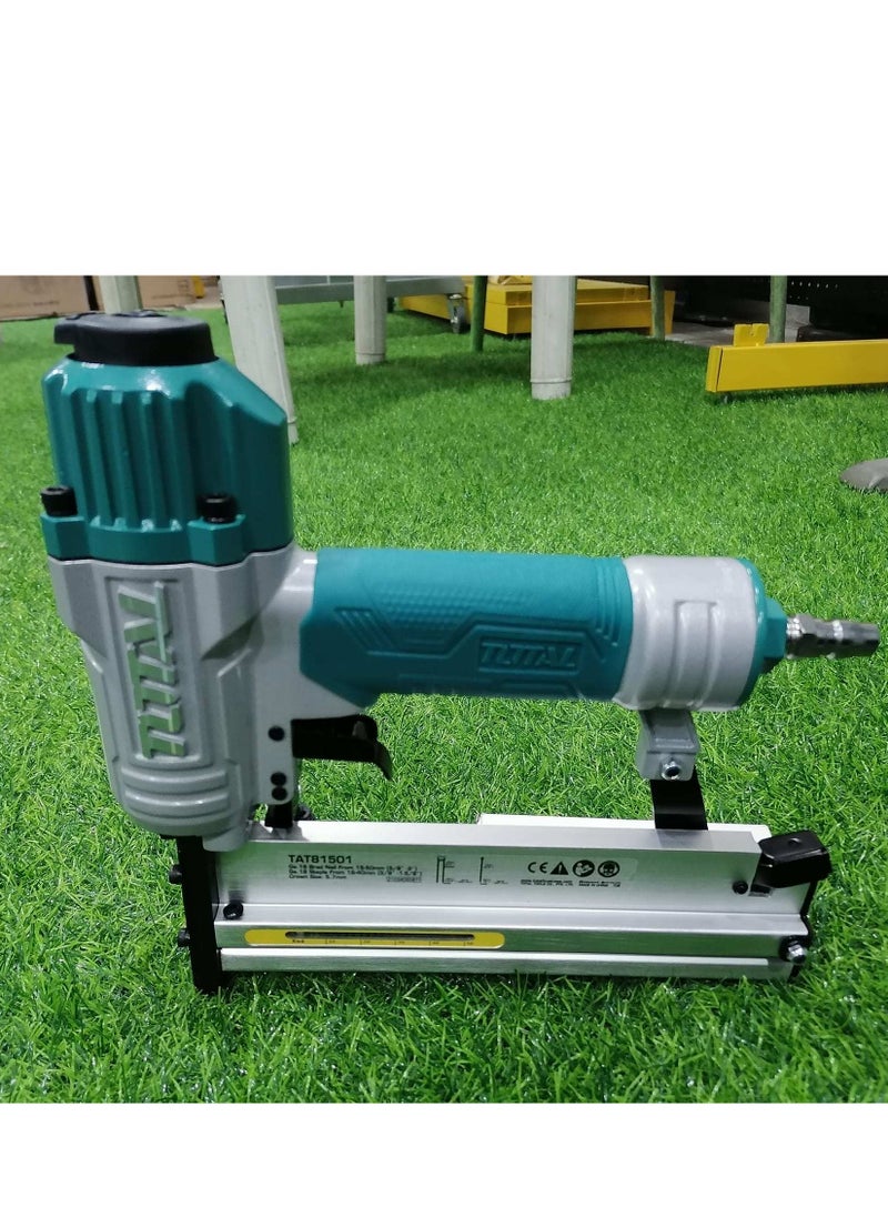 TOTAL - Super Total 2 in 1 Combo Air Brad Nailer - 15-50mm with 100PCS Capacity, Includes Staples & Multiple Connectors for Versatile Use - Image 1