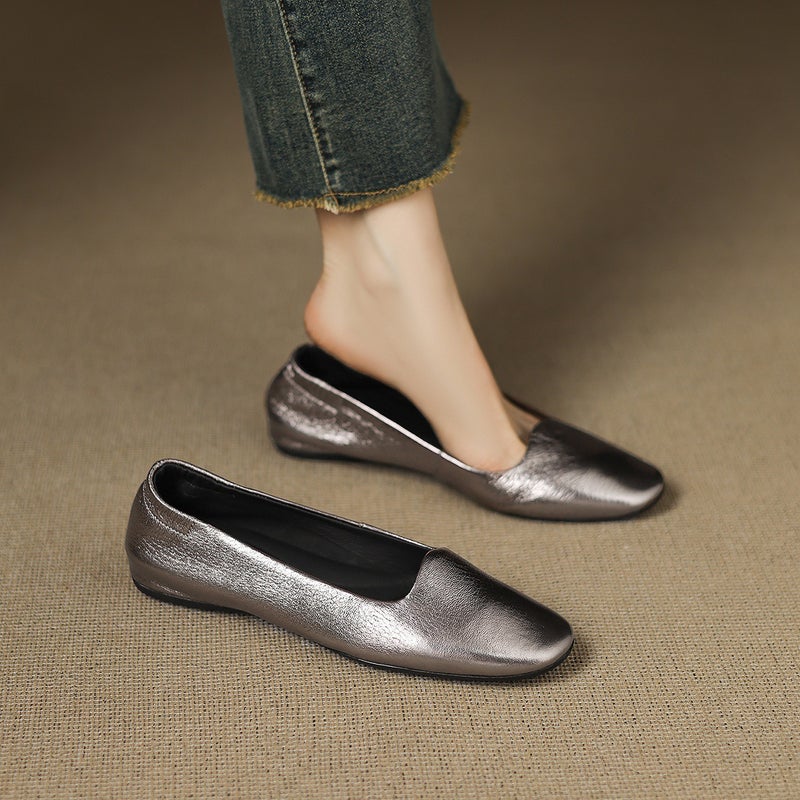 Stunning French Style Ultra-Soft Flat Shoes -New Arrival, Round Toe, Low  Heel