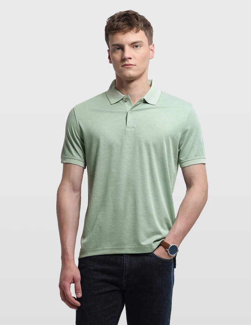 Solid Regular Fit Polo Shirt